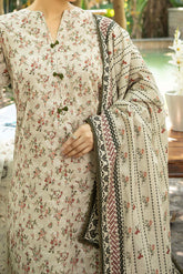 NUW3089 Digital Printed Khaddar Suit - 3 Piece